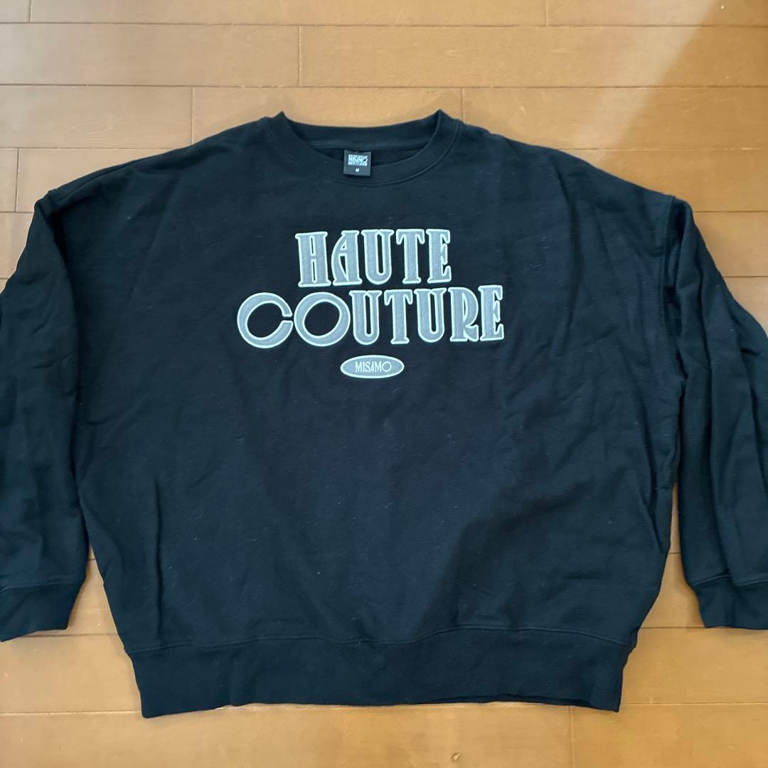 MISAMO HAUTE COUTURE ブラックスウェット M