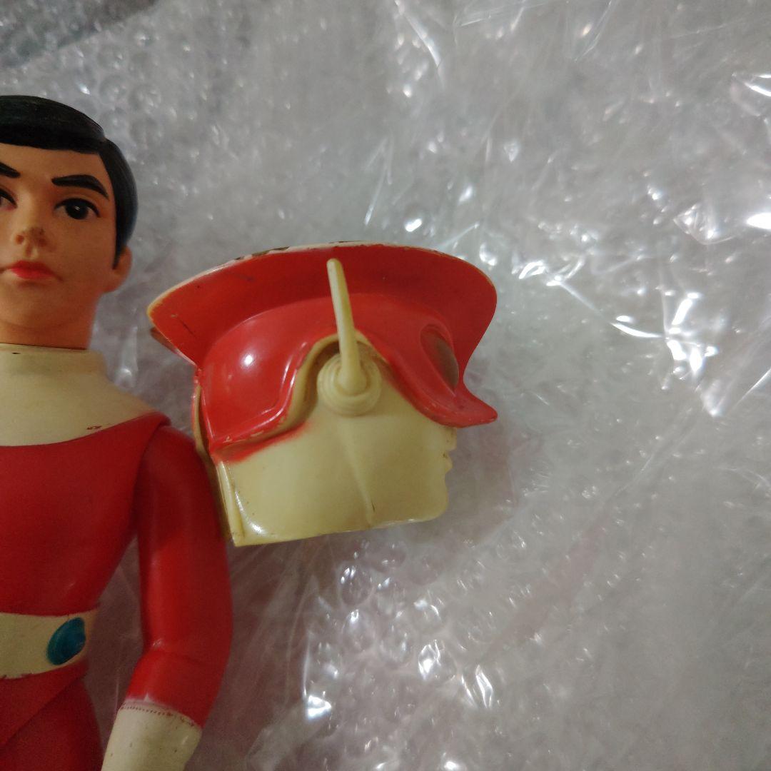 ブルマァク　レッドマン　面取れ　ソフビ　29cm　現状品