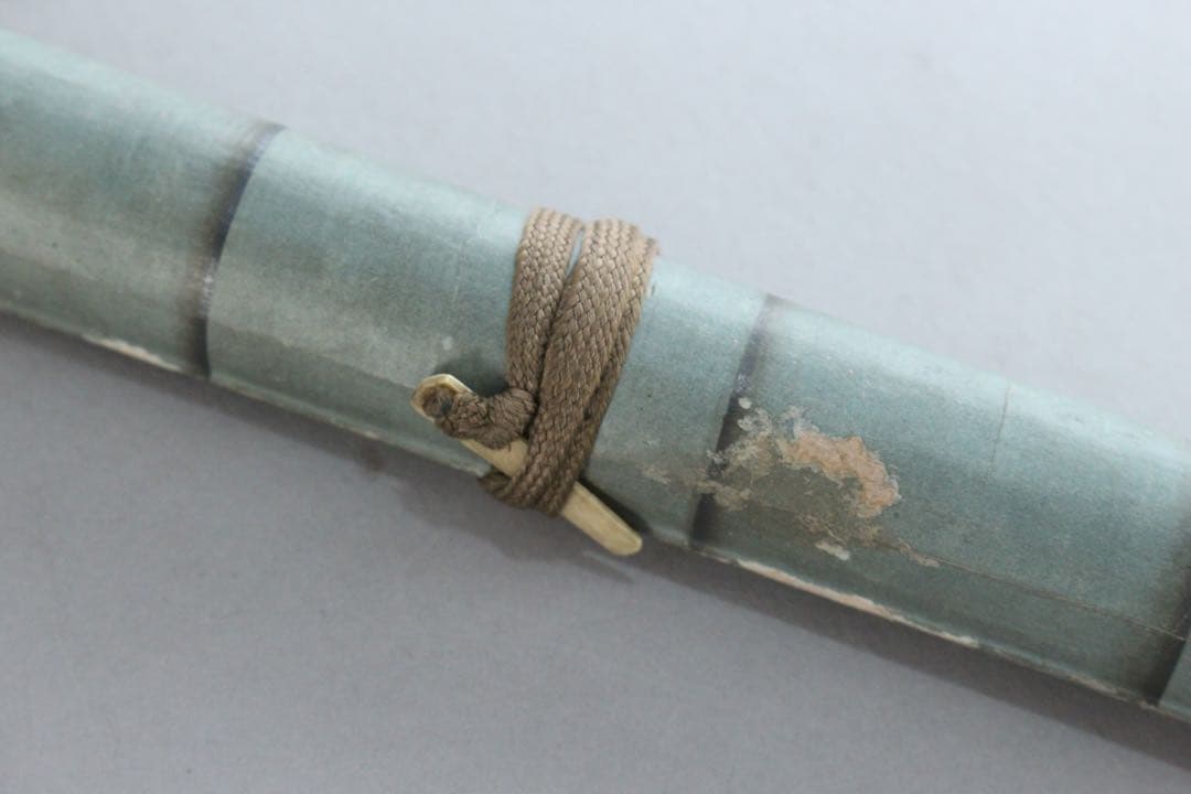 No5206 巻子装　和歌　懐紙　紙本　俳句　古画　書画　巻本　古美術　送料無料