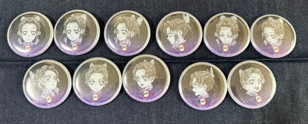 鬼滅の刃 鬼滅 柱DINING　お楽しみくじ　缶バッジ　胡蝶しのぶ