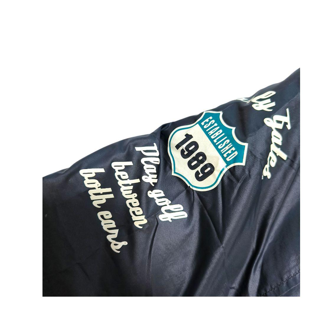 パーリーゲイツ ブラック×ネイビー リバーシブル　スニード　4way ベスト