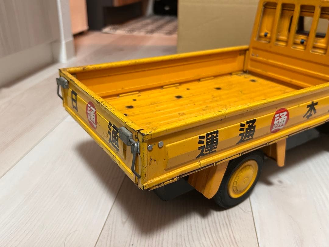 破損　野村トーイ フリクション 日本通運 日通 トヨエース 三方開き ブリキ