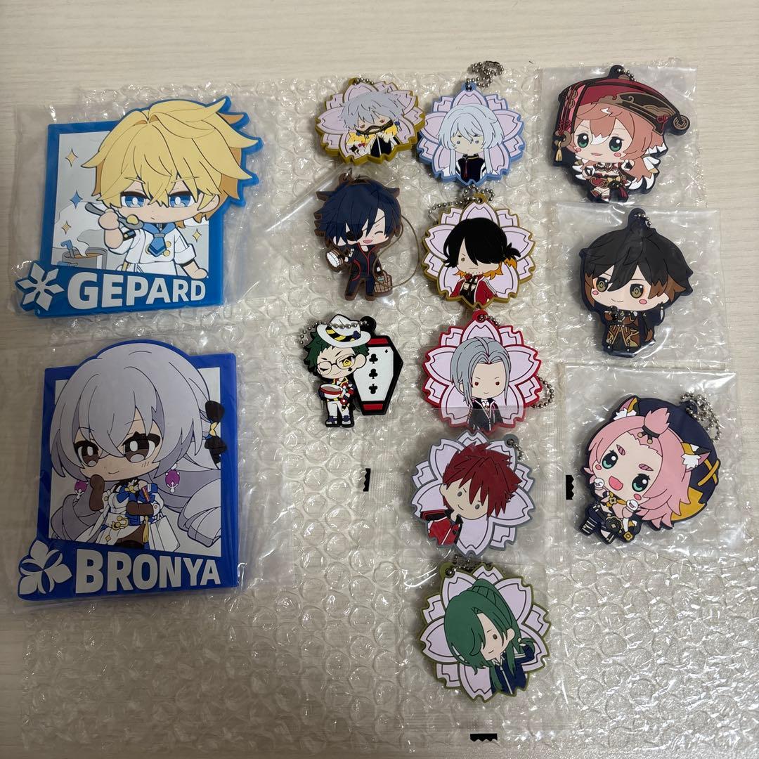 バラ売り　ラバーバンド　ラバーコースター　原神　刀剣乱舞　崩壊スターレイル