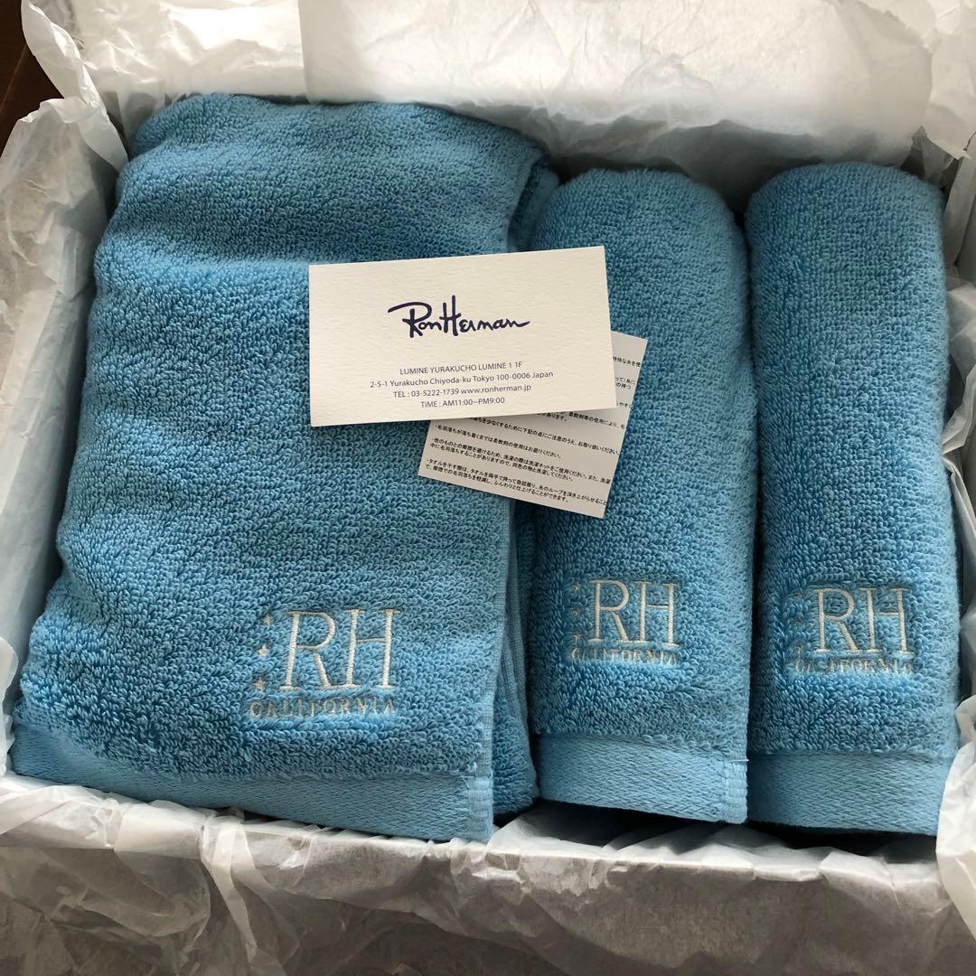 未使用　Ron Herman バスタオル1枚　フェイスタオル2枚　ロンハーマン