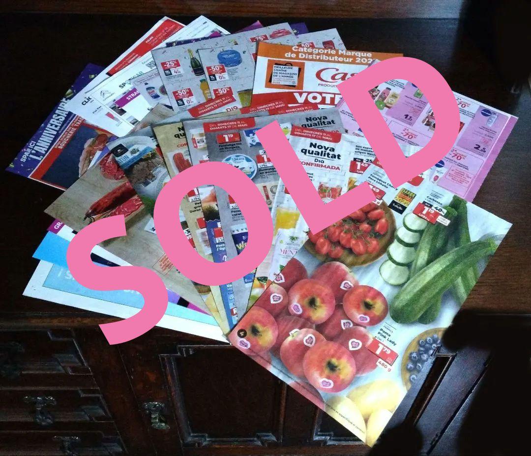 ① 海外紙モノ 広告 フライヤー ちらし チラシ 20枚セット