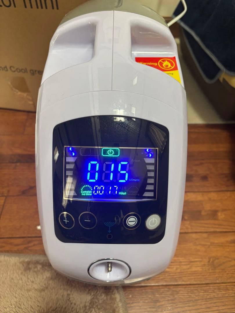 酸素室　酸素濃度計