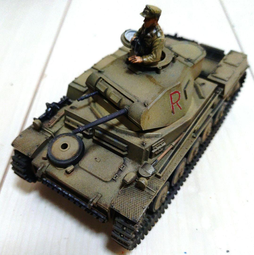 〚塗装完成品セット〛1/35 ドイツ北アフリカ師団 　1943年チュニジア攻防戦