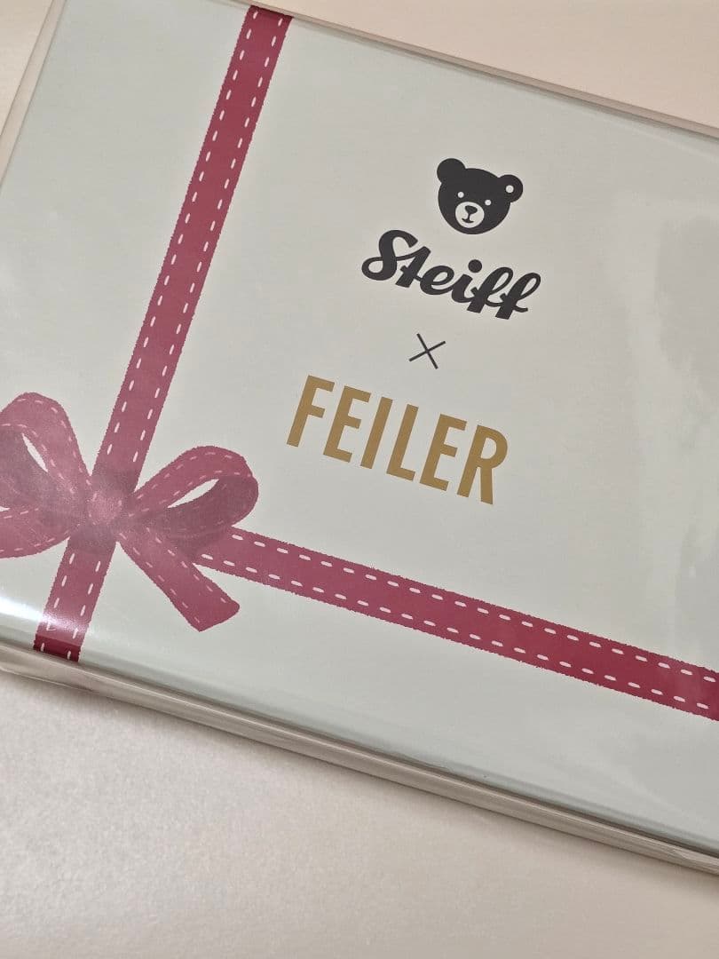 Steiff x FEILER フェイラー シュタイフ 三越 特別コラボセット