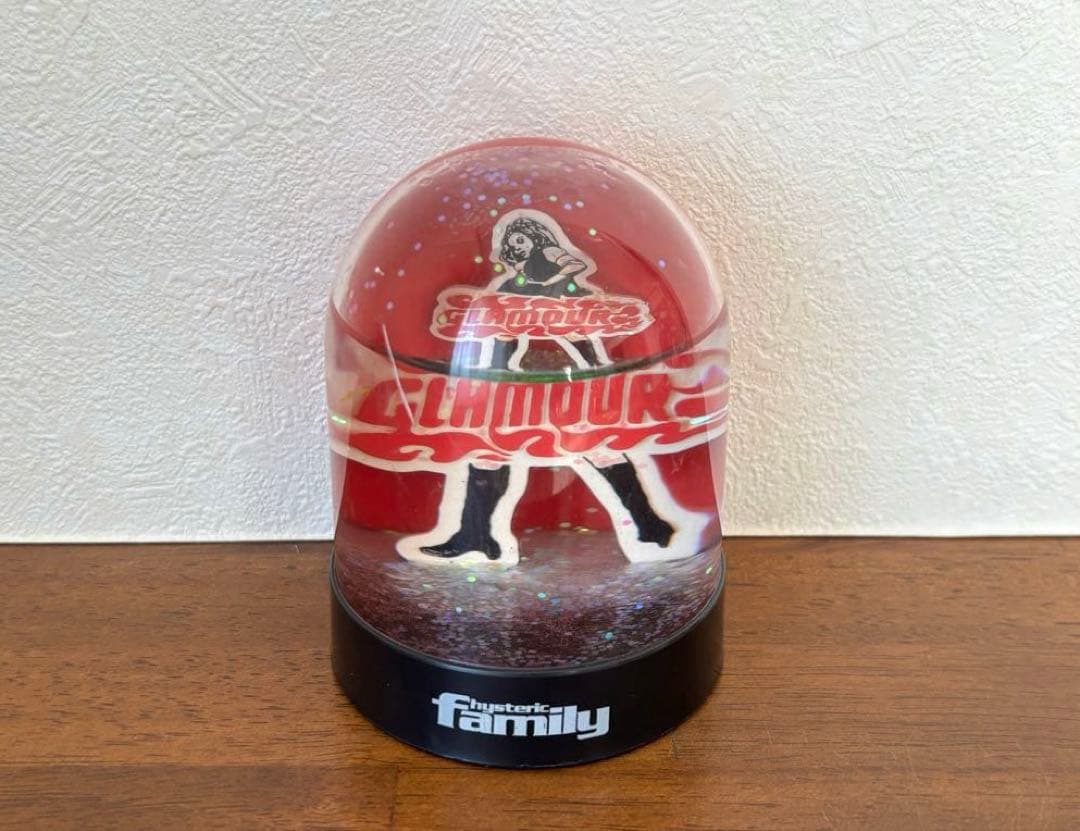 希少✩.*˚ヒステリックグラマー ファミリー キラキララメ入り スノードーム