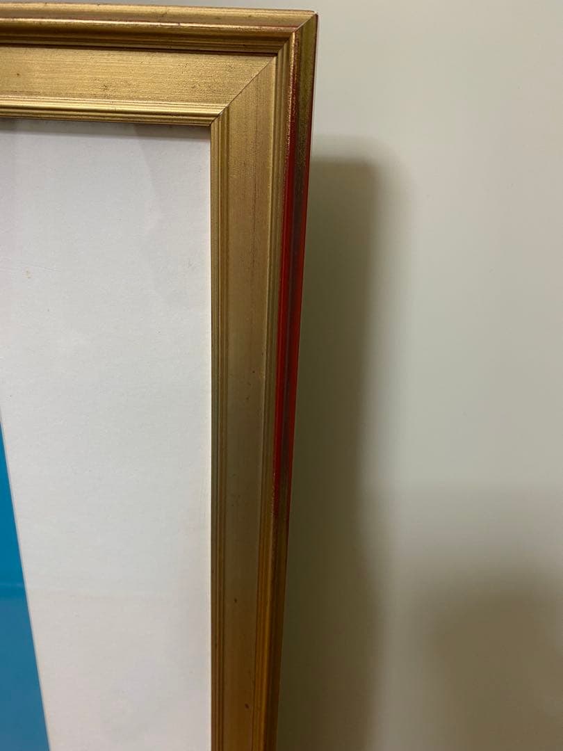 リトグラフ ブルーノ・ブルーニ 「望月夜」 額付き