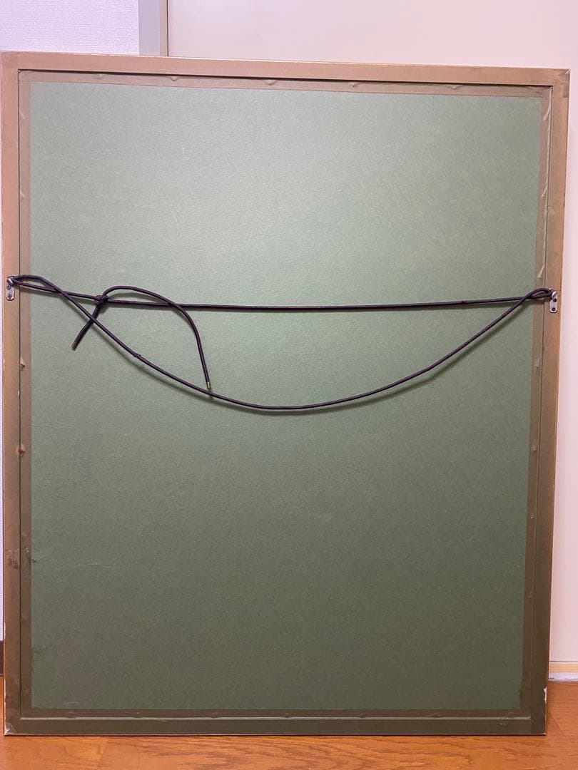 リトグラフ ブルーノ・ブルーニ 「望月夜」 額付き