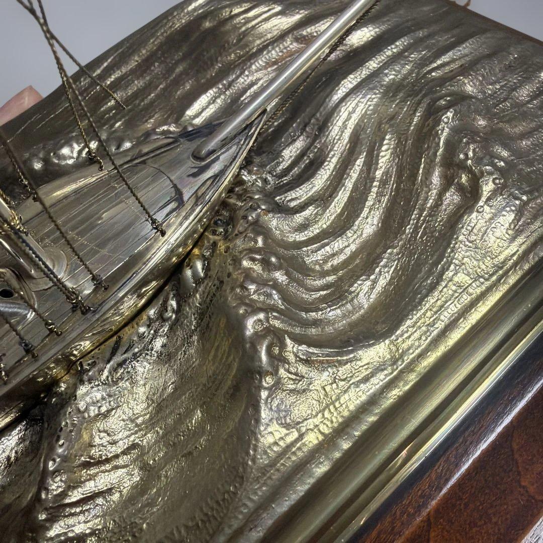 銀製 ヨット スターリングシルバー Sterling 帆船模型 昭和レトロ