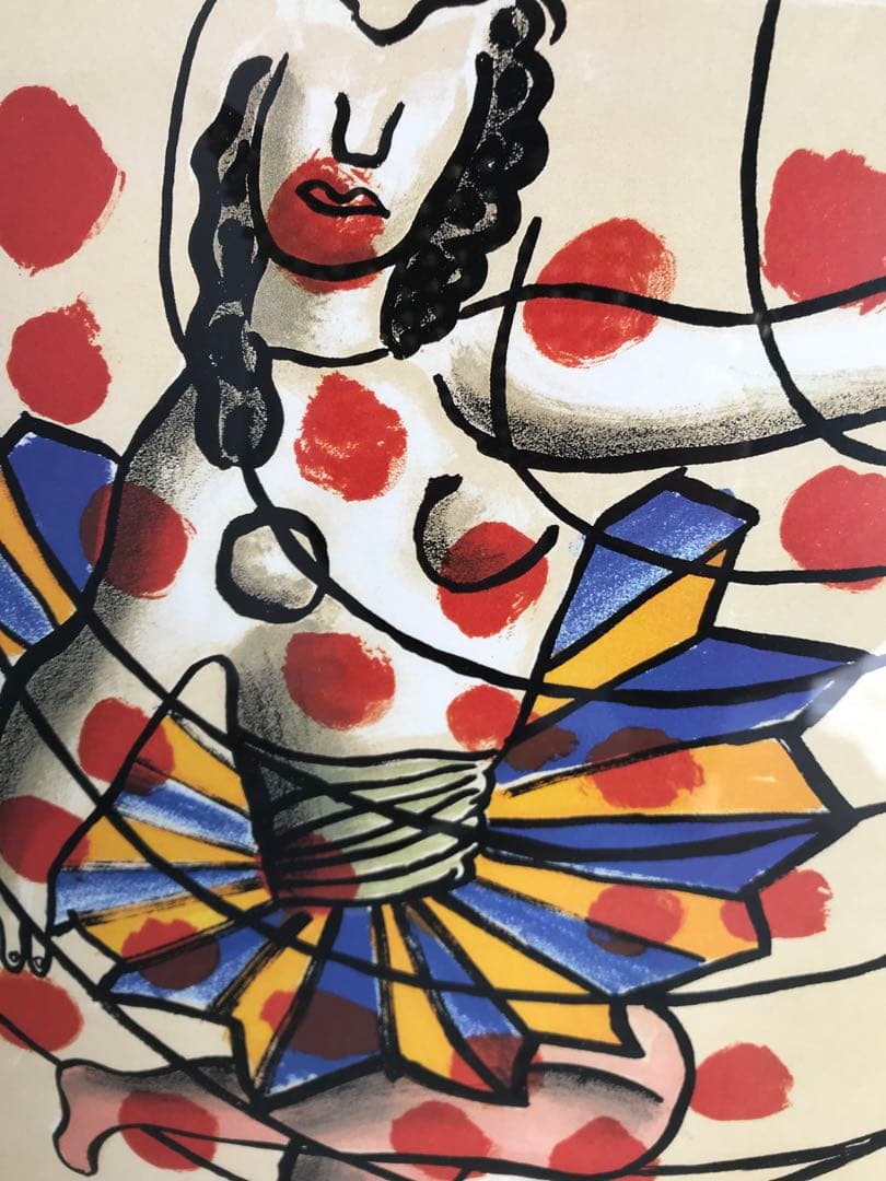 2002 パリ美術館購入　レジェ　仏製額装　アートフレーム