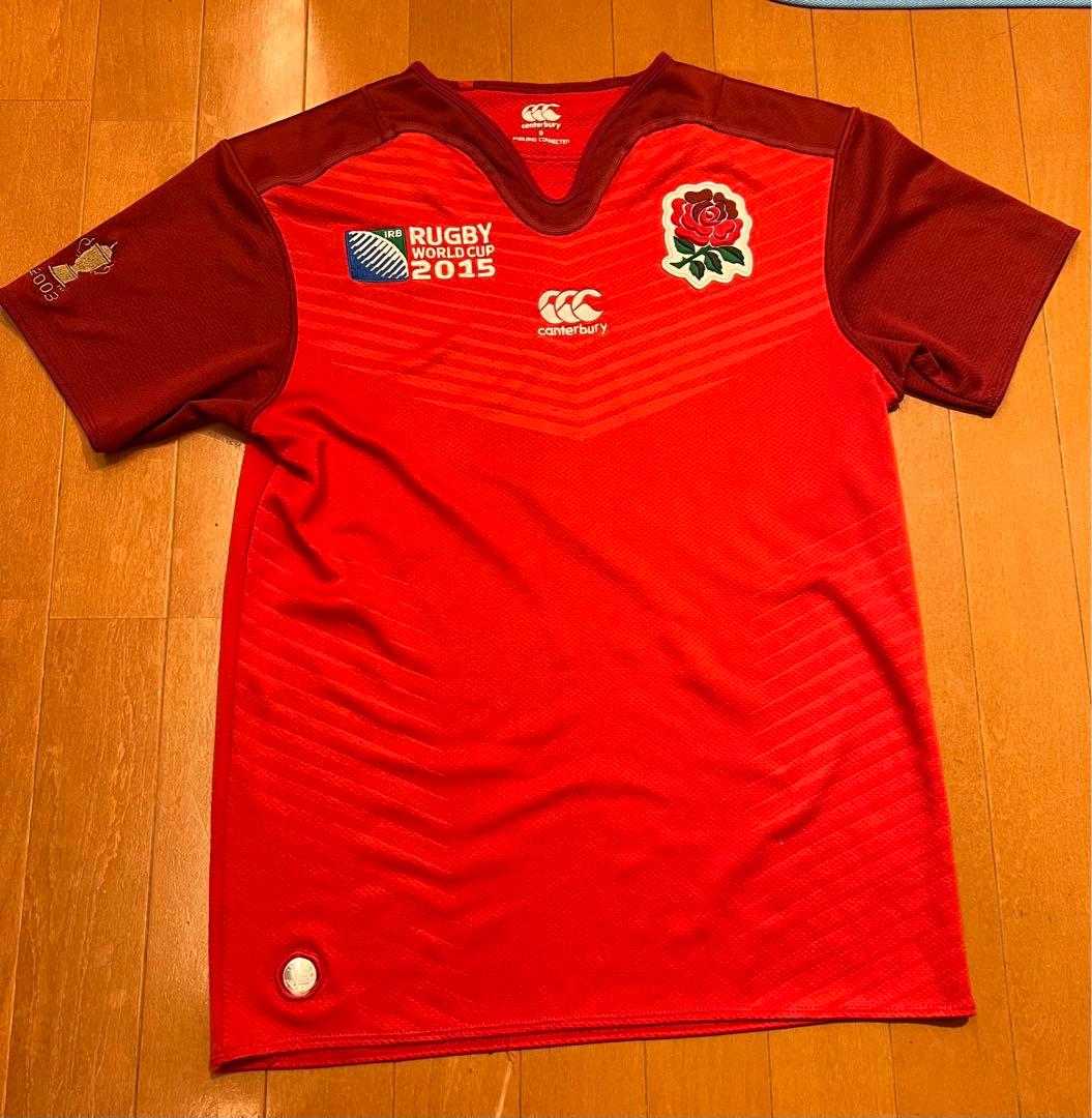 イングランド　ラグビー　レプリカジャージ赤