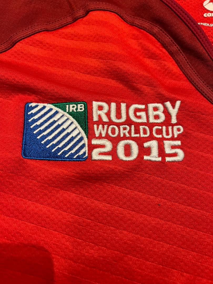 イングランド　ラグビー　レプリカジャージ赤