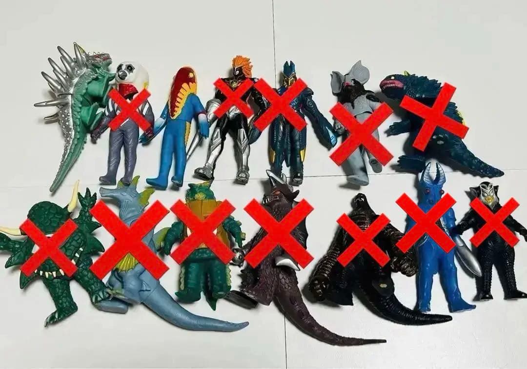 ウルトラマンソフビ　バラ売り対応致します！欲しいキャラのお名前をコメント下さい！