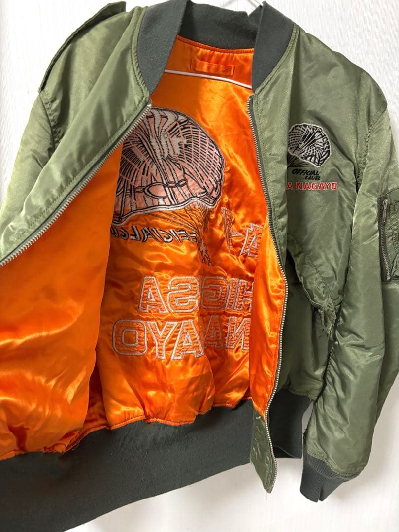 長与千種 フライトジャケット　アウター　ma1