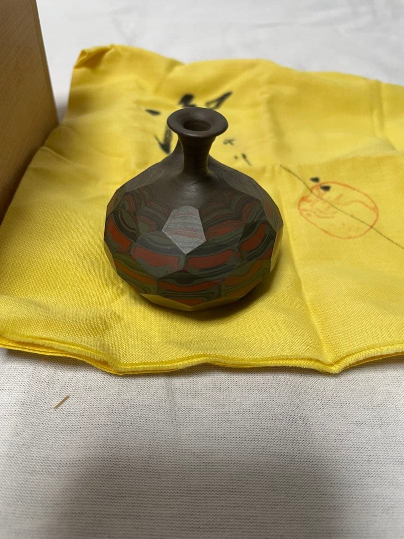 MT010 常滑焼　小西洋平　水滴　共箱