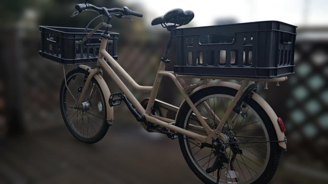 【引き取り限定・現状渡し】ブリヂストン　トートボックス　ラージ　サンドベージュ