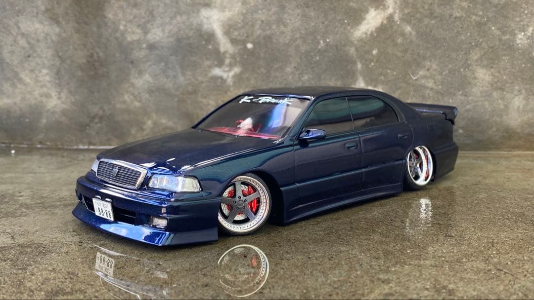 1/24 アオシマ UZS141マジェスタ 完成品 K-BREAK VIP