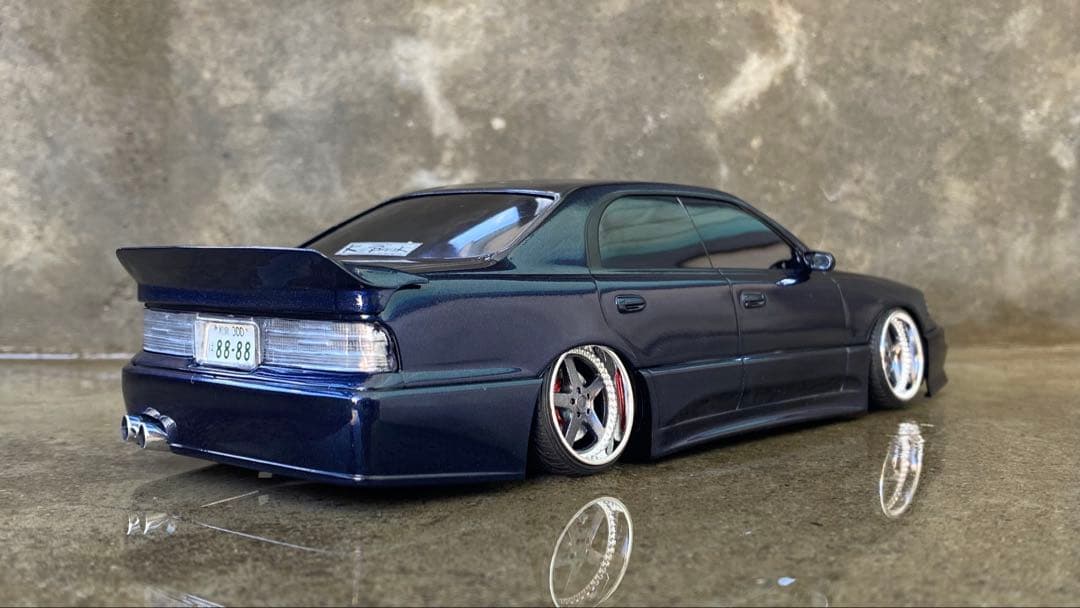 1/24 アオシマ UZS141マジェスタ 完成品 K-BREAK VIP