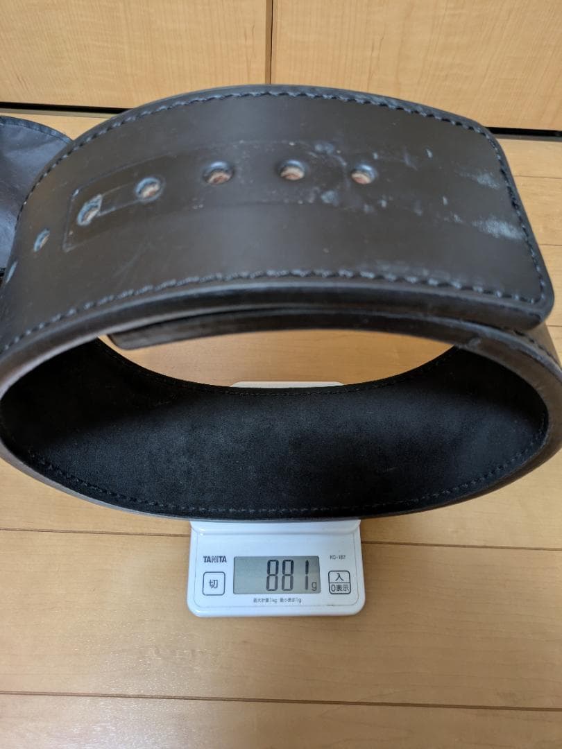 PERSONAL RECORD トレーニング・パワーベルト ブラック