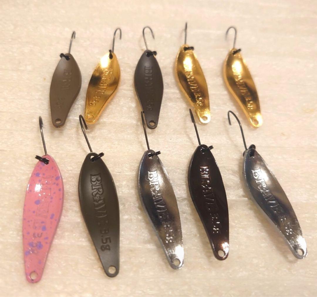 【オリカラ】　FPBルアーズ　ブレイブ3.5g 10枚セット