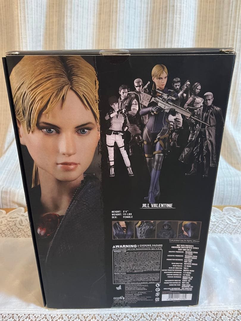 ホットトイズ　バイオハザード5 ジル・バレンタイン バトルスーツ版 フィギュア