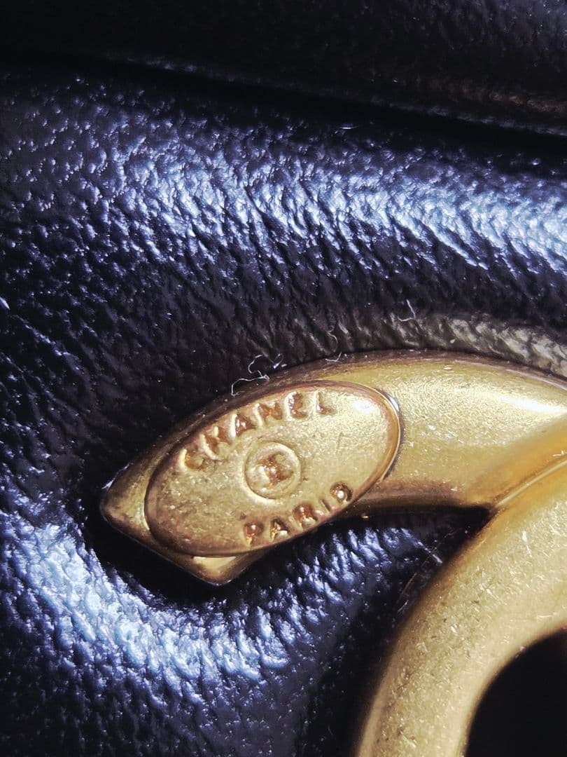 ブラック ショルダーバッグキルティング