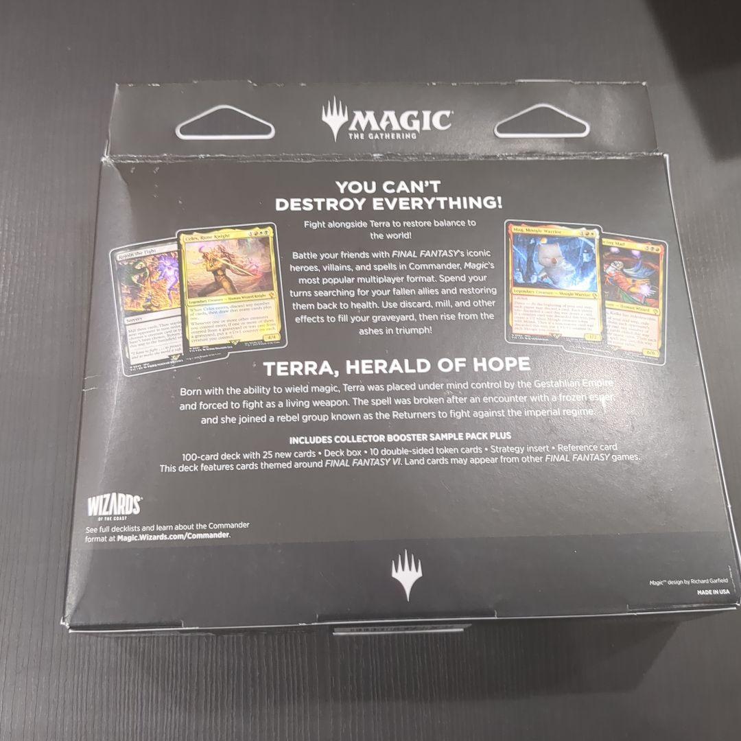 ギャザ MTG FF VI COMMANDER DECK 【K9】