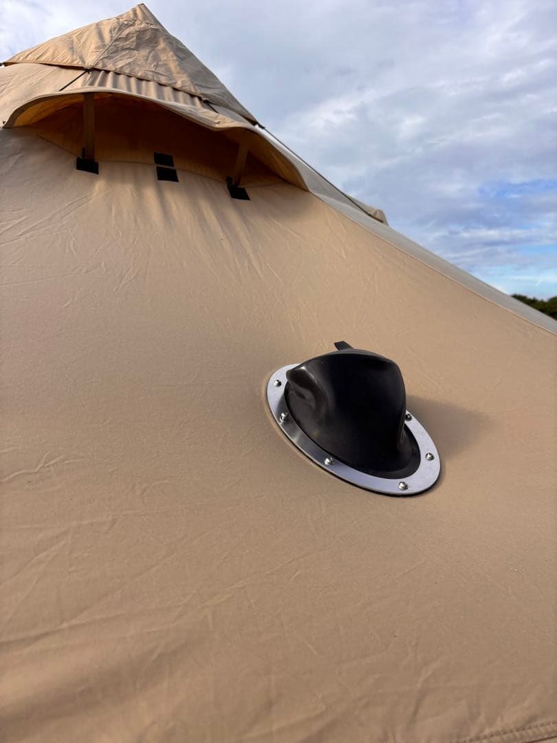 タケノコテント2 グランドシート・煙突穴付き