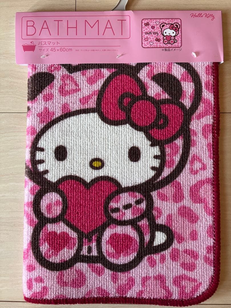 着ぐるみキティ　ギャルクマ　キティ　キッチンマット　バスマット　アベイル