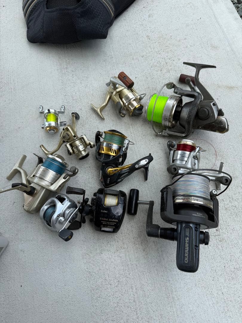 リール 糸 ダイワ シマノなど