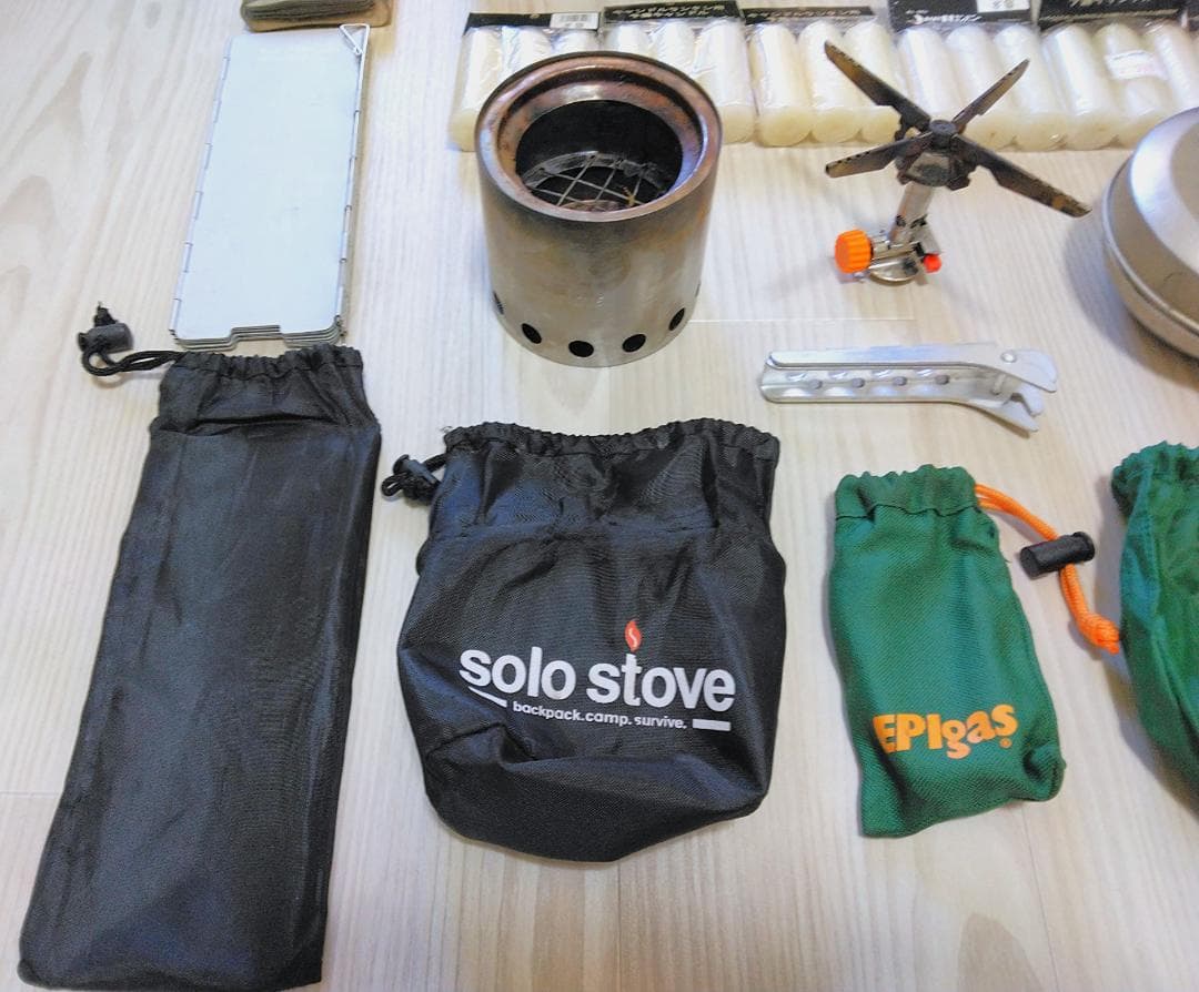 EPIgas ストーブ セット & Solo stove キャンプストーブセット
