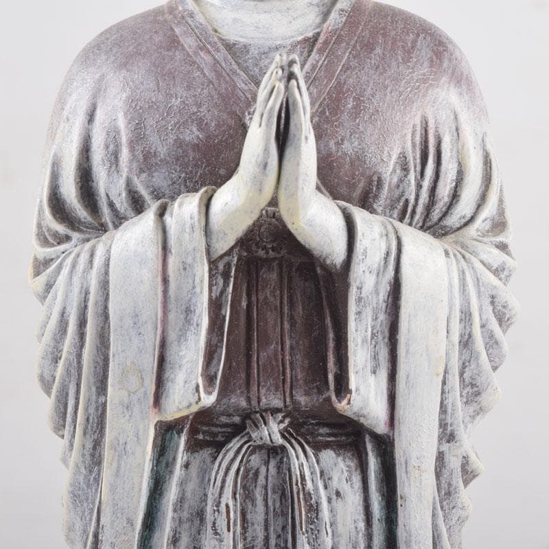 仏教美術　樹脂製　観音菩薩像　仏像　置物　V　8378