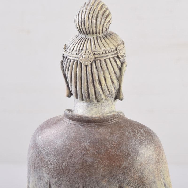 仏教美術　樹脂製　観音菩薩像　仏像　置物　V　8378