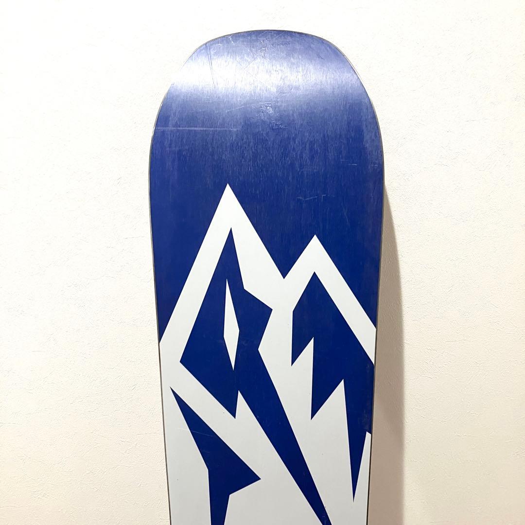 JONES スノーボード 板 Flagship 158cm 木目調