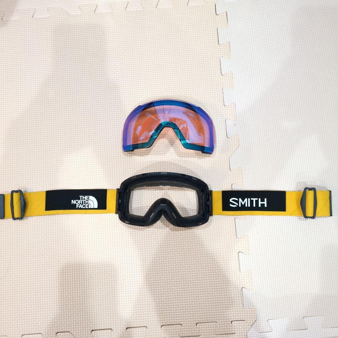 【美品】THE NORTH FACE ゴーグル SMITHコラボ I/O MAG
