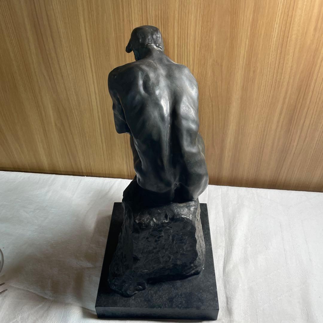 考える人 置物 オブジェ インテリア ヨーロッパ 北欧 アンティーク 高級