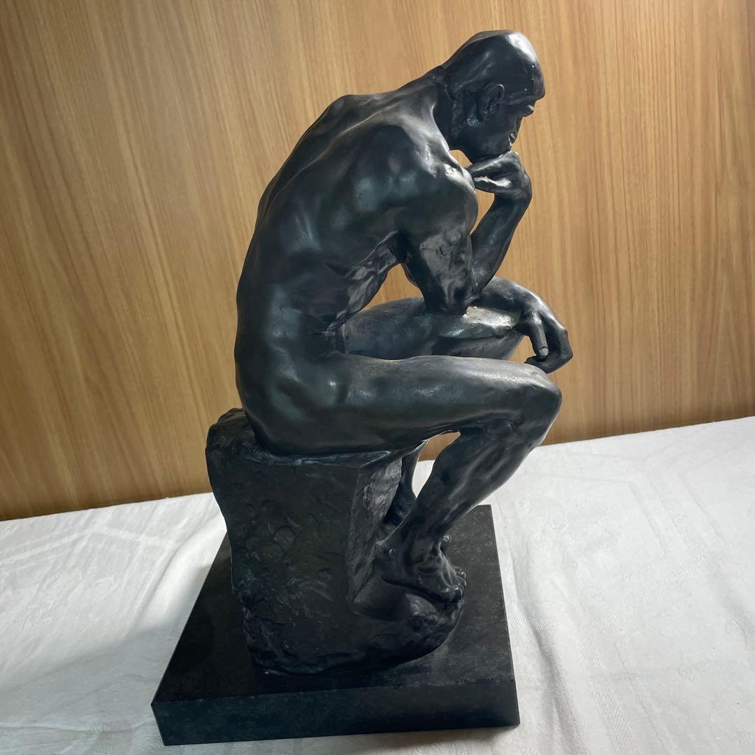 考える人 置物 オブジェ インテリア ヨーロッパ 北欧 アンティーク 高級
