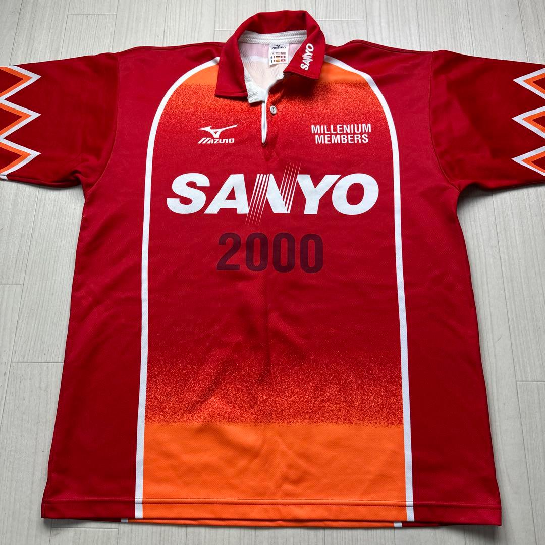 【希少】ミズノラグビー三洋電機ミレニアムジャージ27番佐藤明善選手