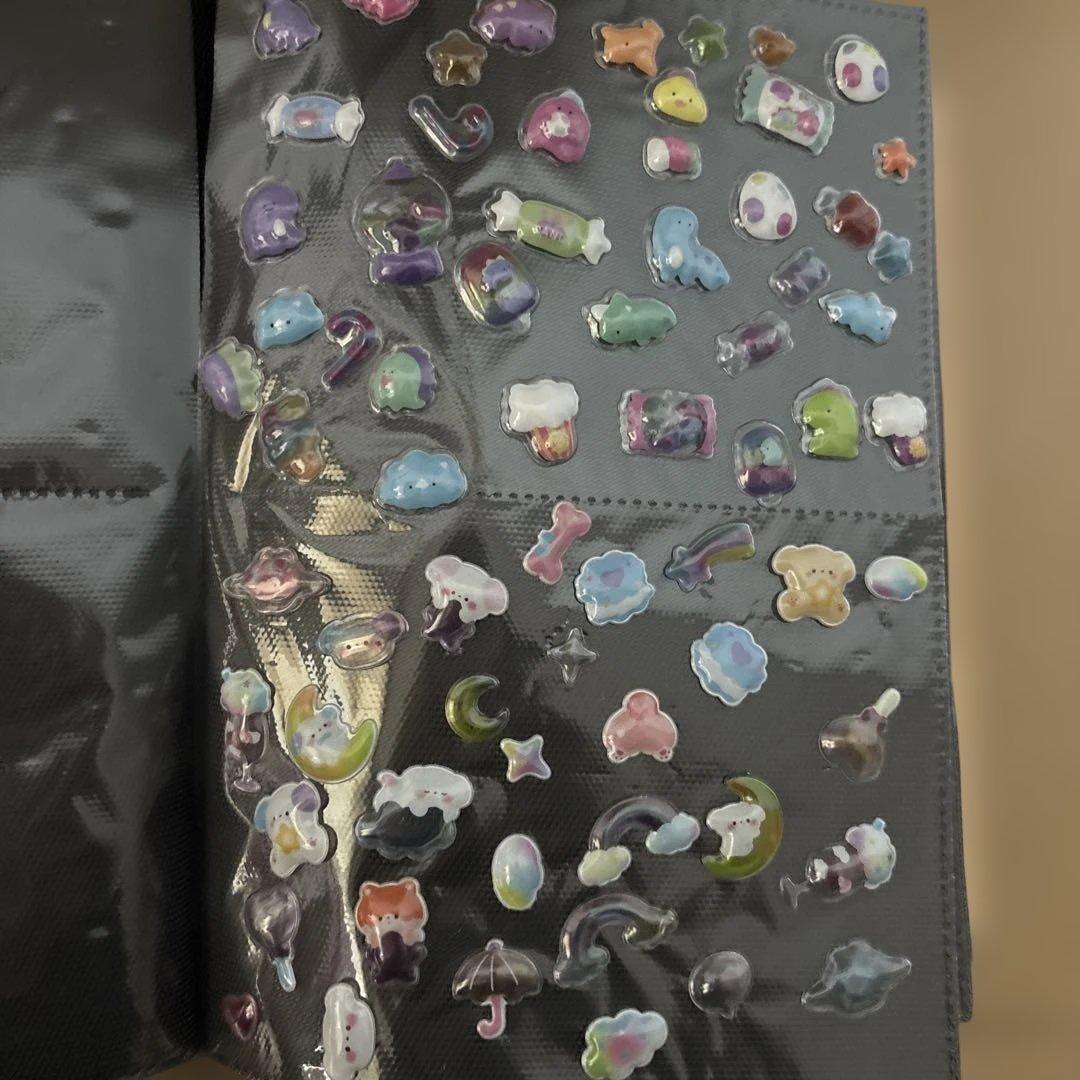 シール帳　ボンボンドロップシール