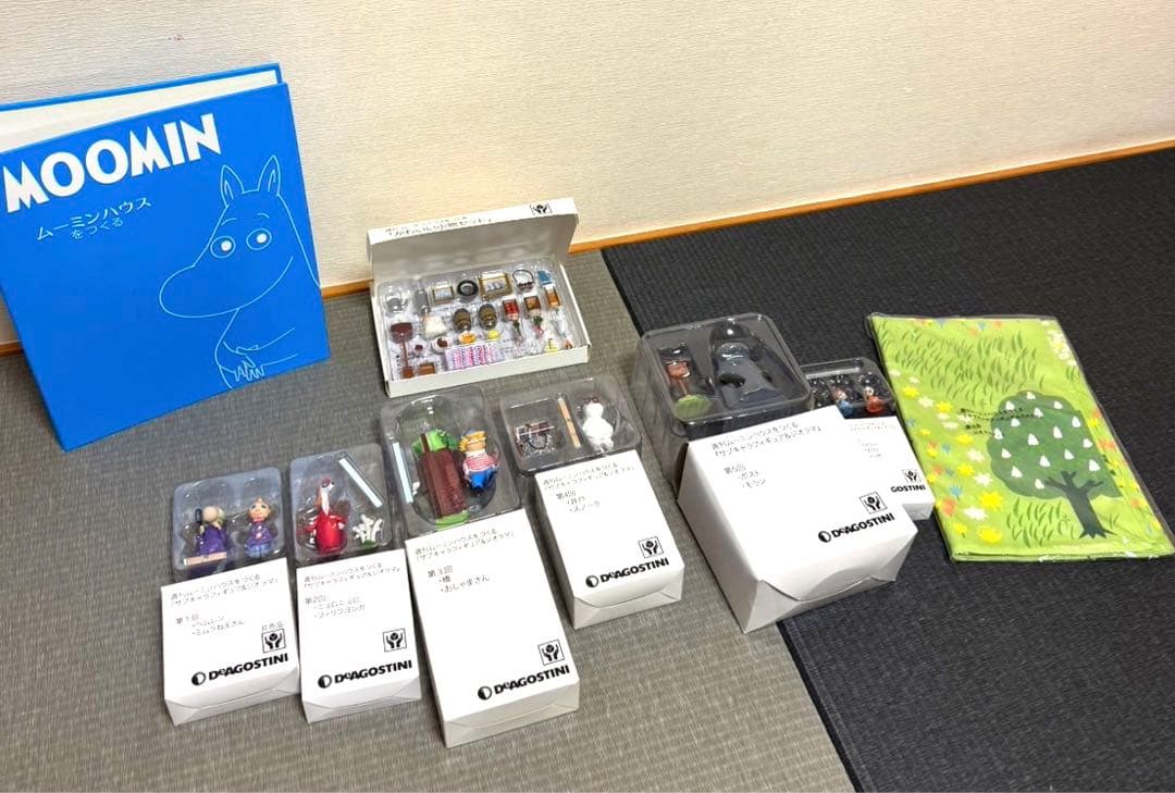 デアゴスティーニ　ムーミンハウスをつくる　1〜100巻セット