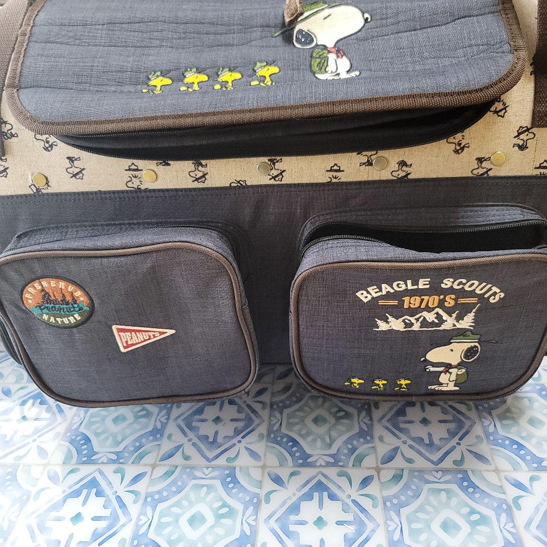 スヌーピーキャリーバッグ