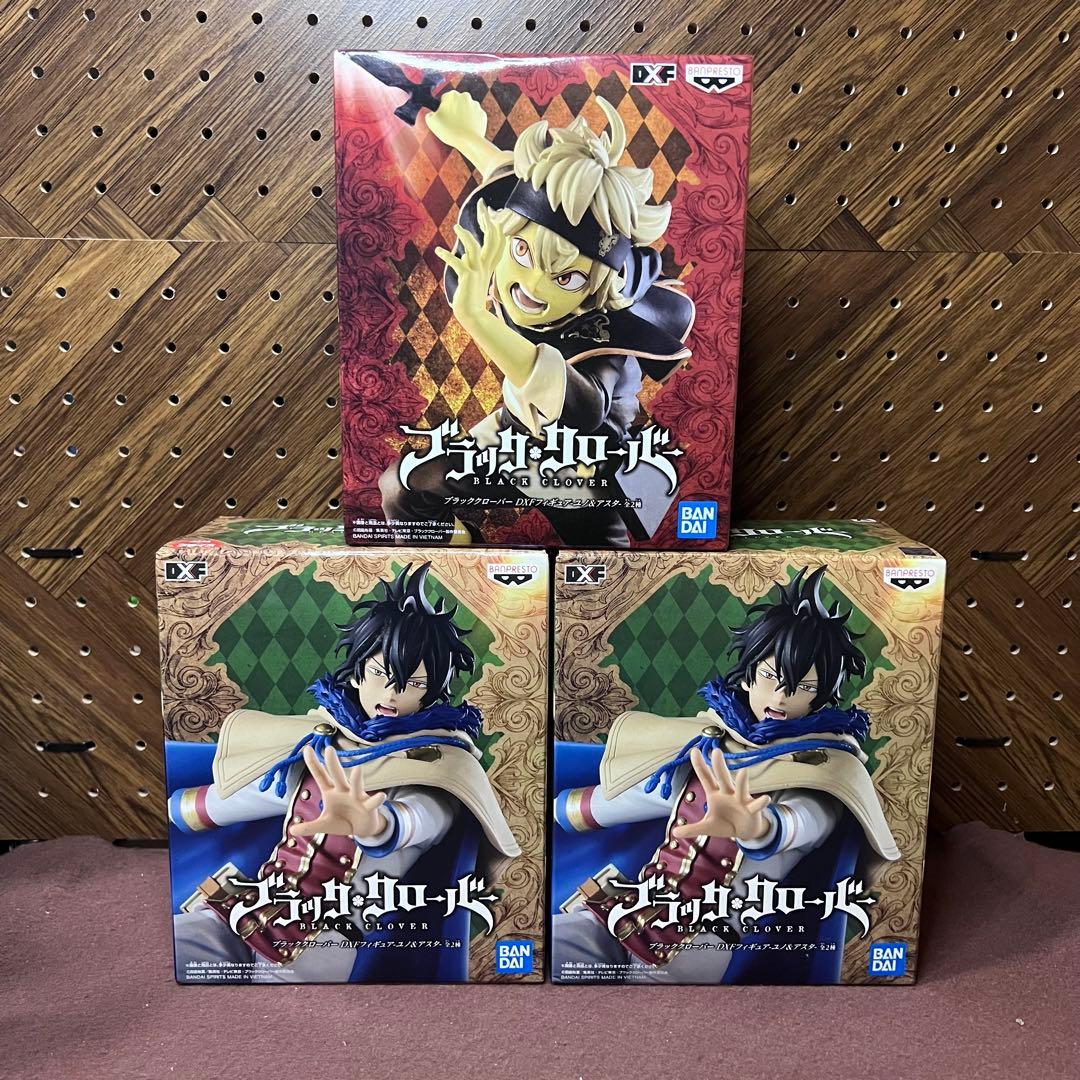 ブラッククローバー DXF フィギュア アスタ　ユノ セピア 未開封 セット