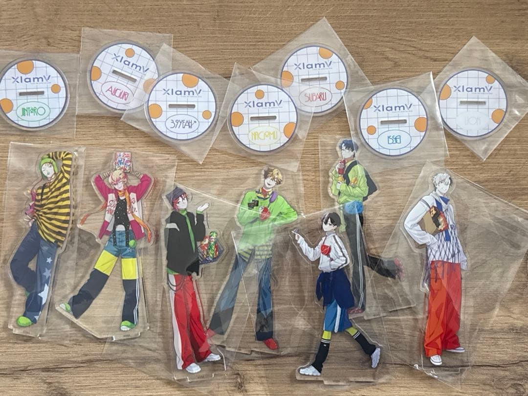 ビバレン　XlamV 蜜柑アクスタ7点セット