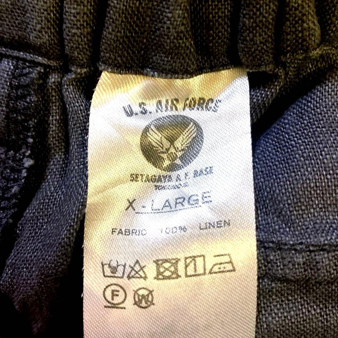 世田谷ベース　正式装備品　S.E.A.F. リネンベイカーパンツ　XLサイズ