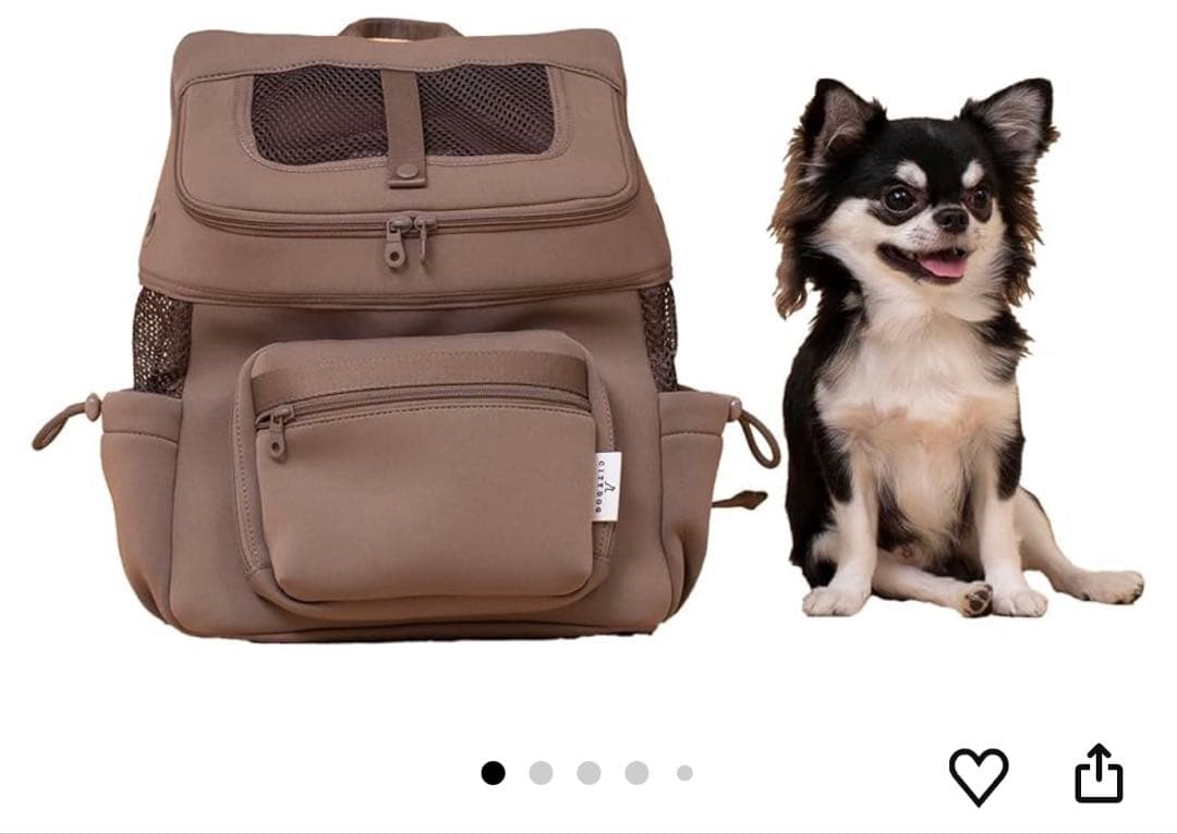 ぴの♡CITYDOG ネオプレーンバックパックキャリー