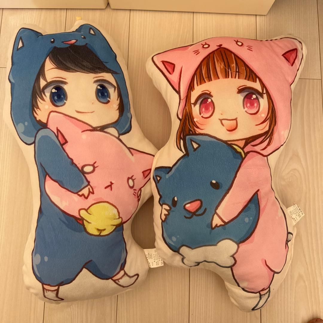 ちろぴの　ダイカットクッションセット