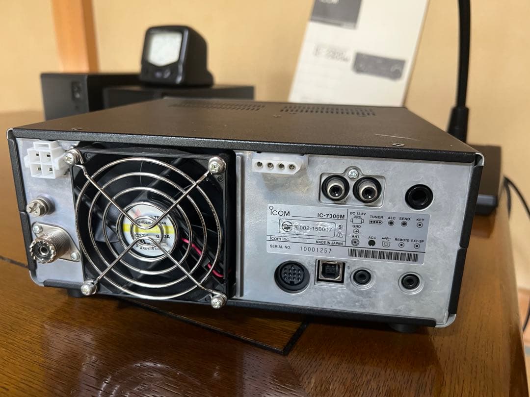 Icom IC-7300 Mトランシーバー　セット50w→100W改造済